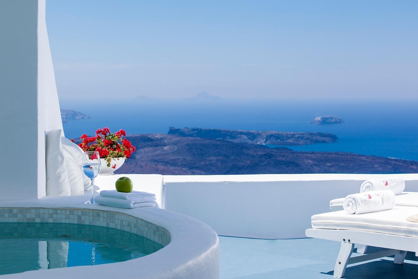 Aliko Luxury Suites Imerovigli  Exteriör bild